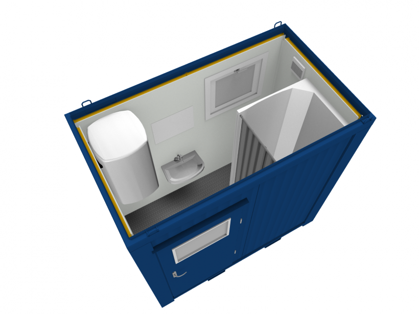 Туалетно душевая кабина МГМ