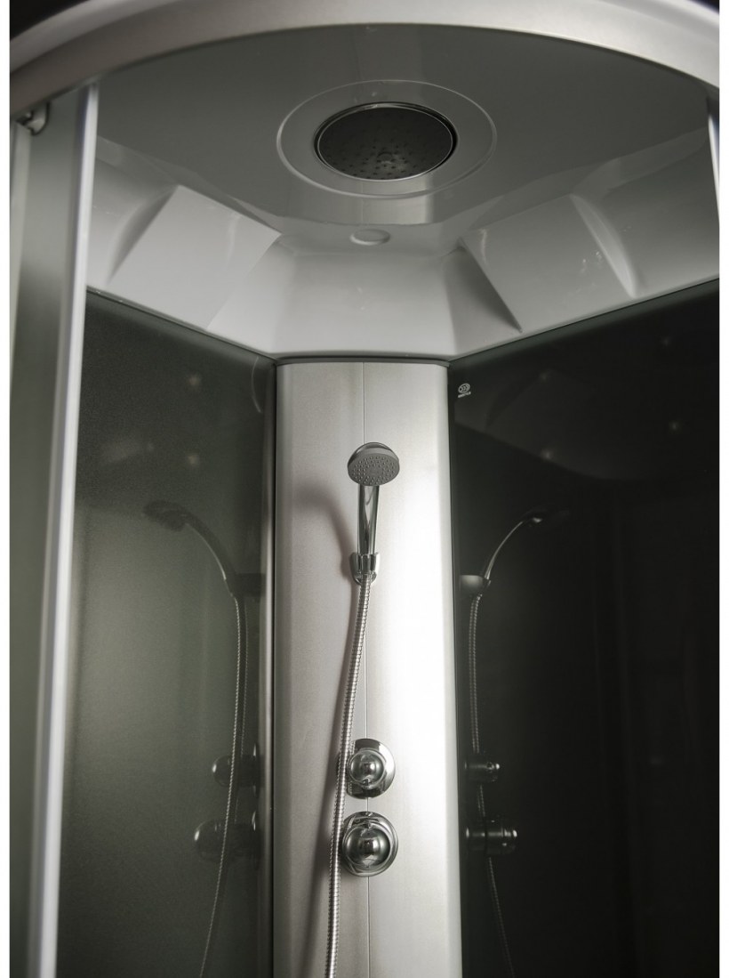 Санузел с душевым ограждением