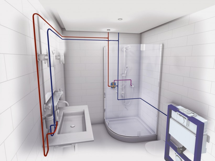 Grohe rapido 35500000 верхняя монтажная часть