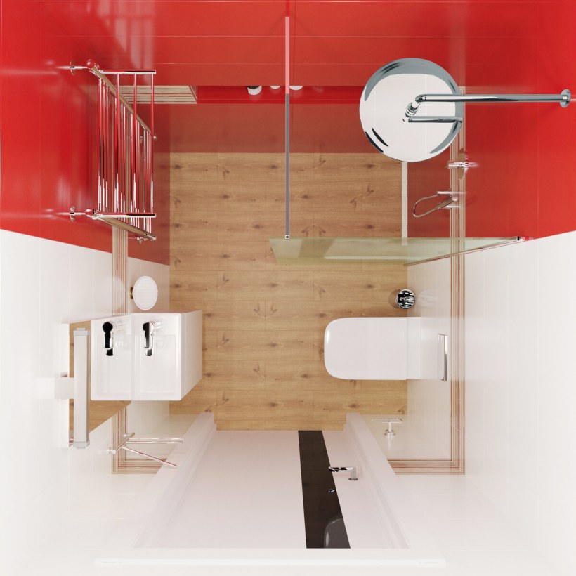 Нестандартная планировка ванной