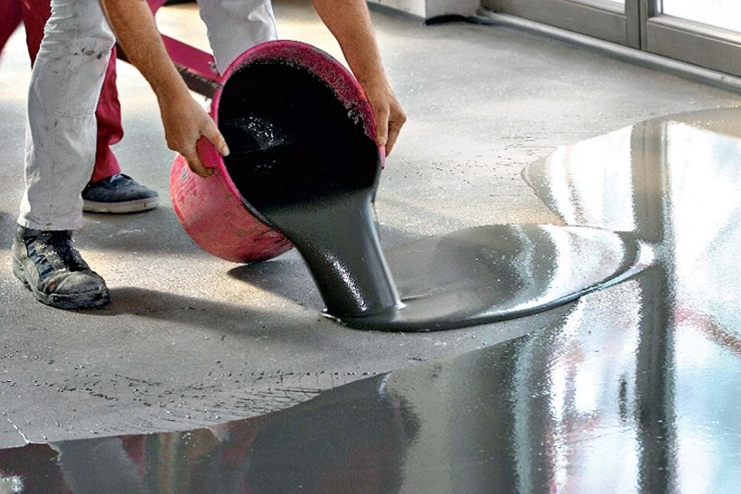 Наливной пол заливка