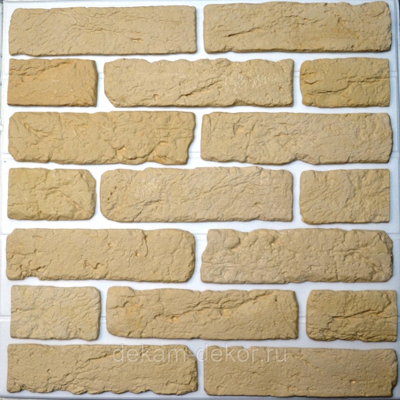 Камтек кирпич старый бежевый