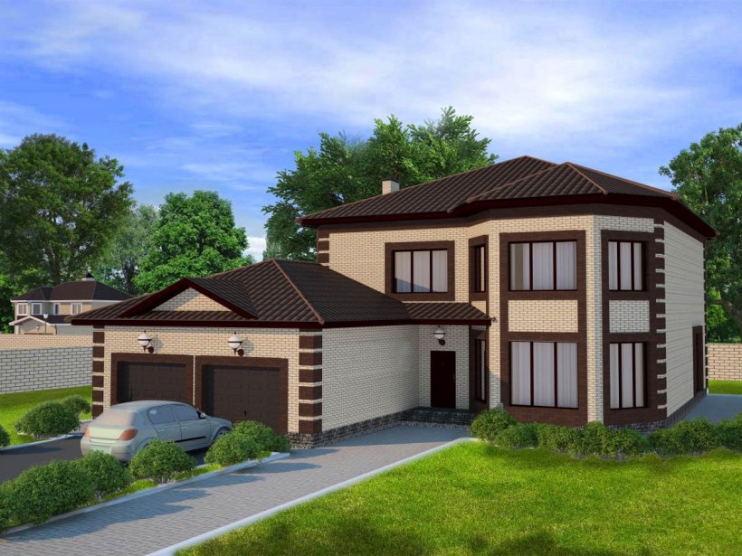 Одноэтажные и двухэтажные дома