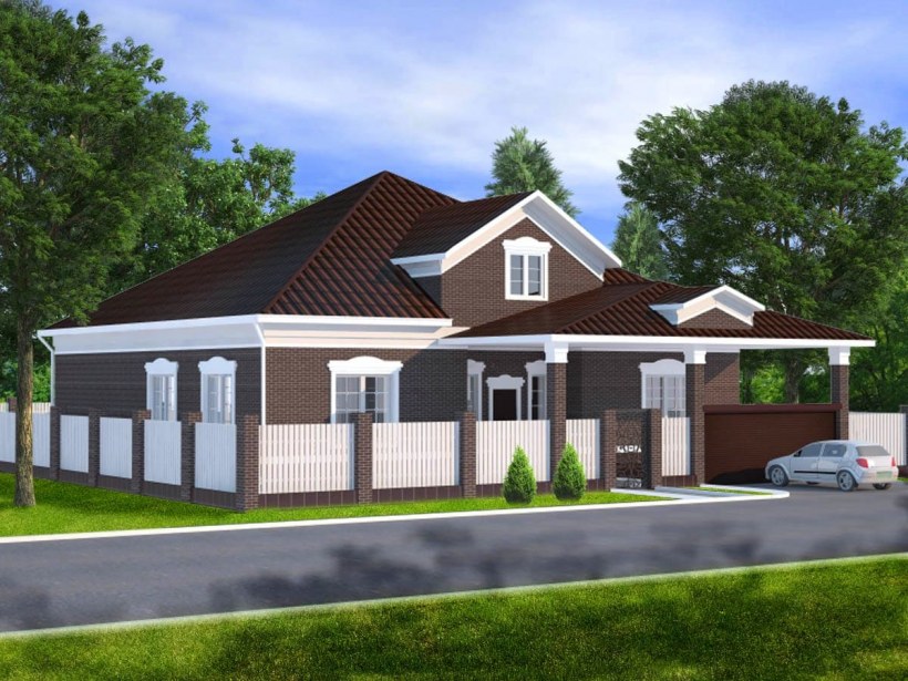 Проекты одноэтажного и двухэтажных домов