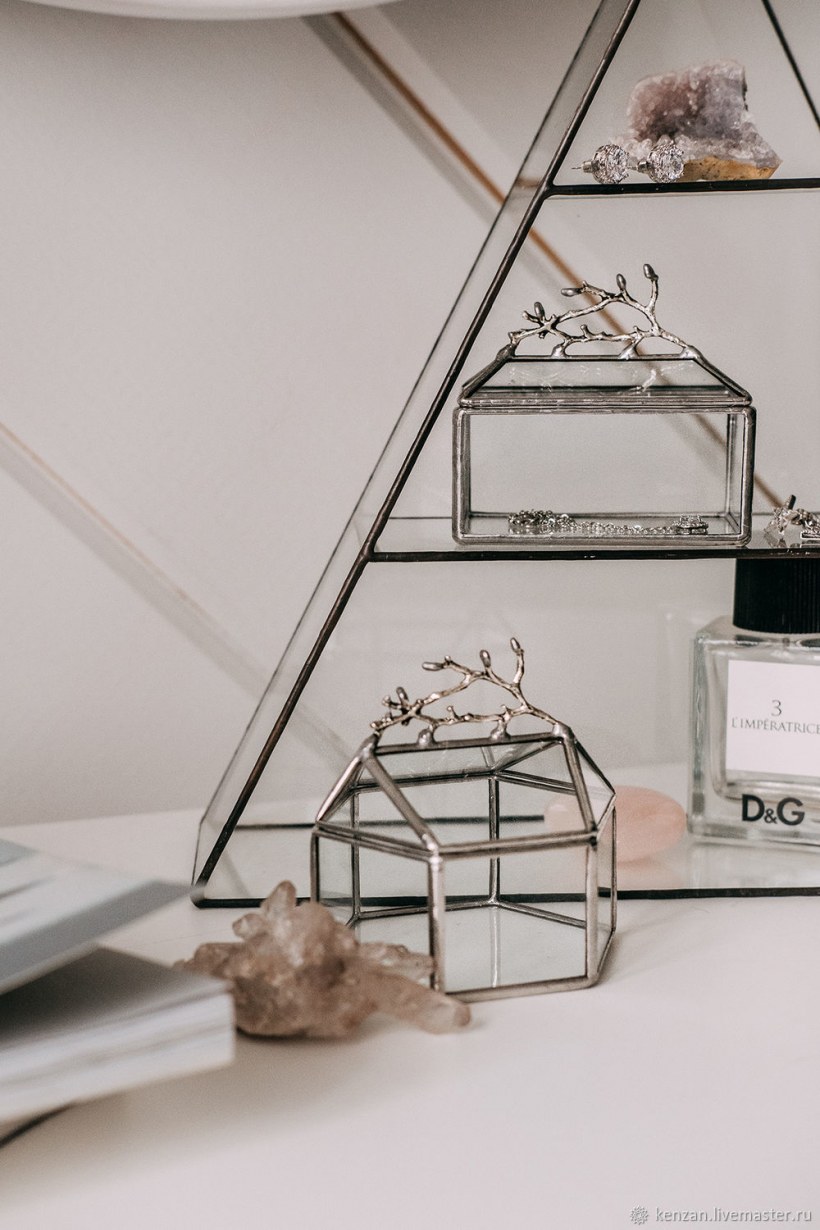 Коробочка из стекла