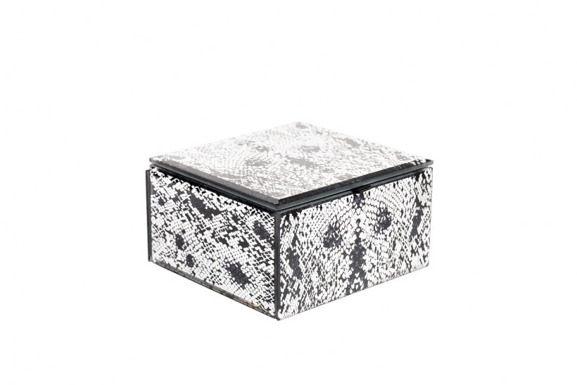 Стеклянная шкатулка для колец