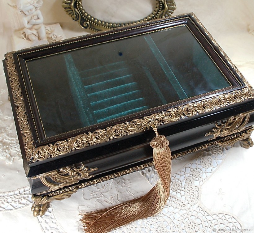 Стеклянная шкатулка