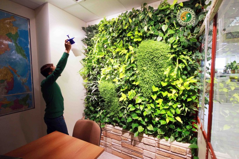 Система полива фитостены