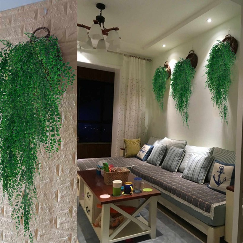 Искусственные растения в интерьере