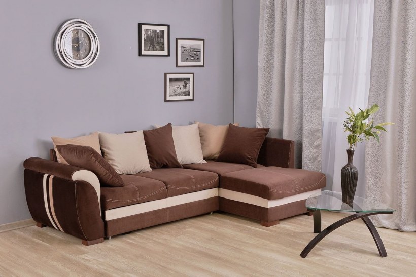 Хофф угловой диван Стефани