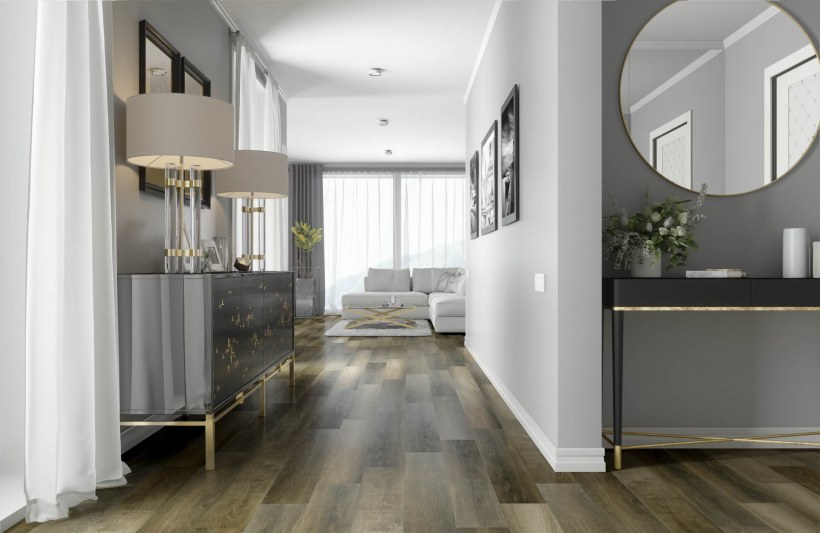 Кварц-винил Fargo Comfort XXL DL-1603 дуб Кантри