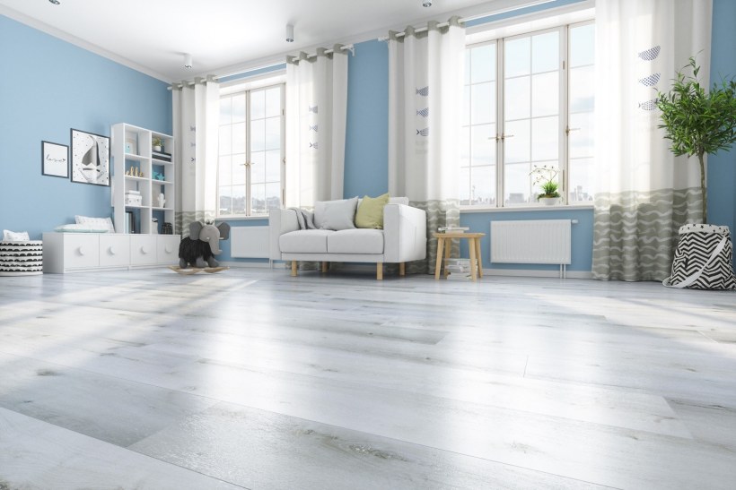 Кварцевый ламинат Fargo Comfort дуб Лондонский туман 81996-14