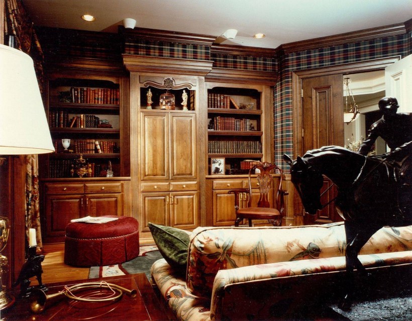 Кабинет в стиле Винтаж