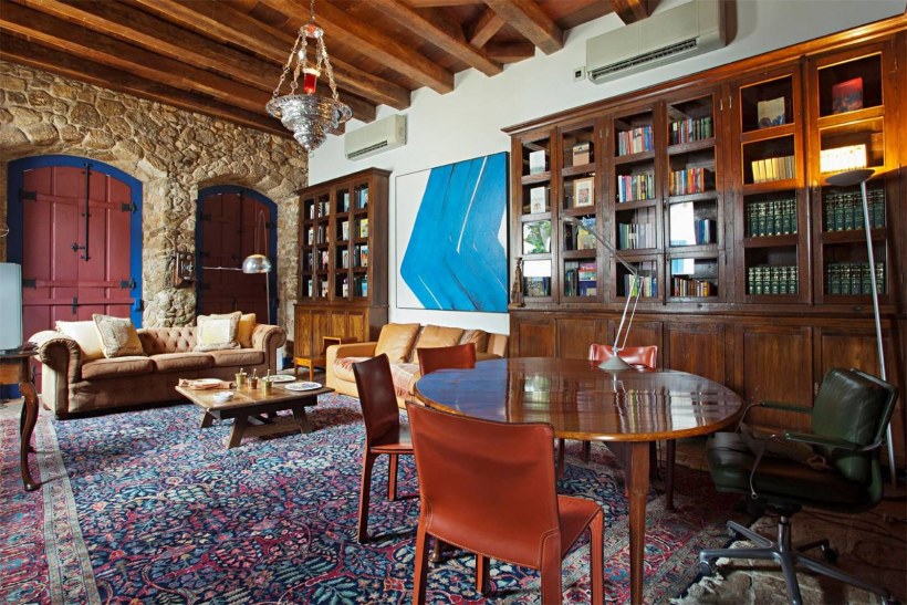 Кабинет в колониальном стиле