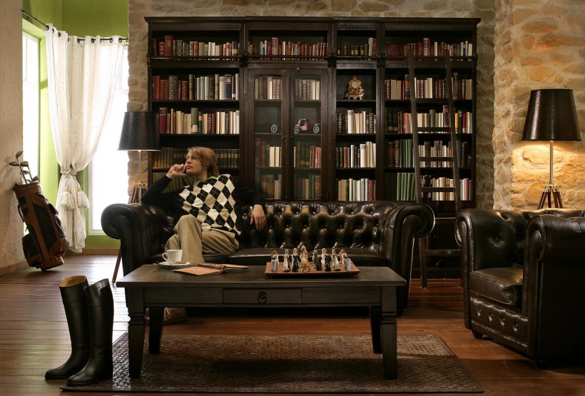 Chesterfield книжный шкаф