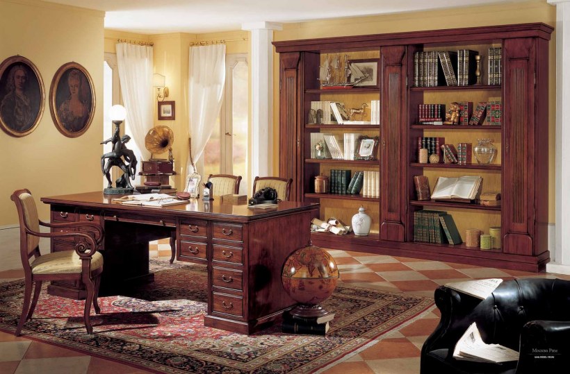 Классическая мебель для кабинета
