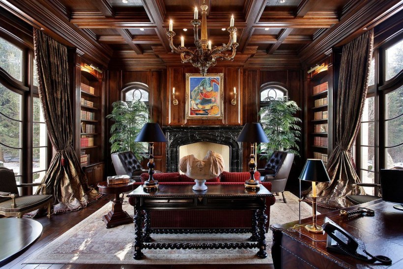 Внутренняя отделка в английском стиле