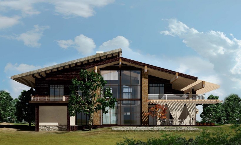 Коттедж Модерн Шале