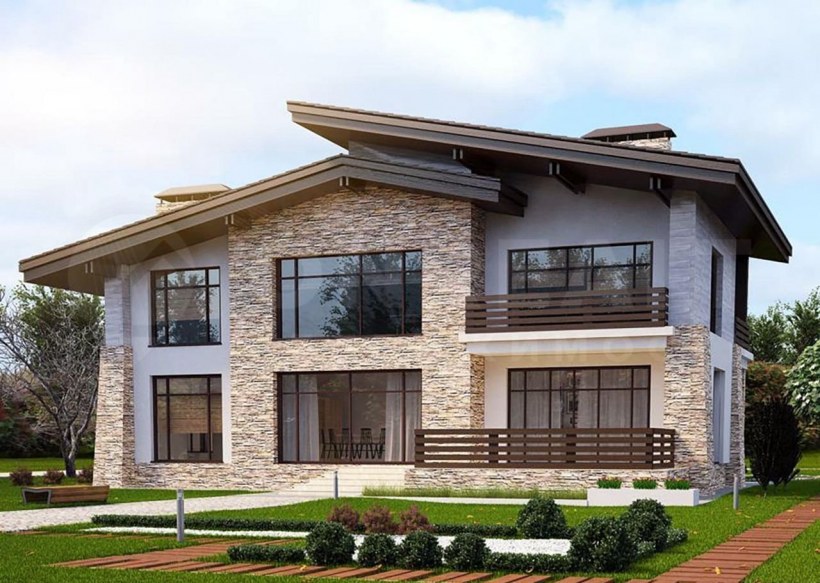 Проекты отделки домов