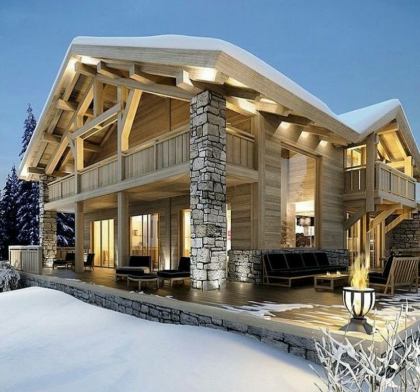 Шале Альпийское архитектура