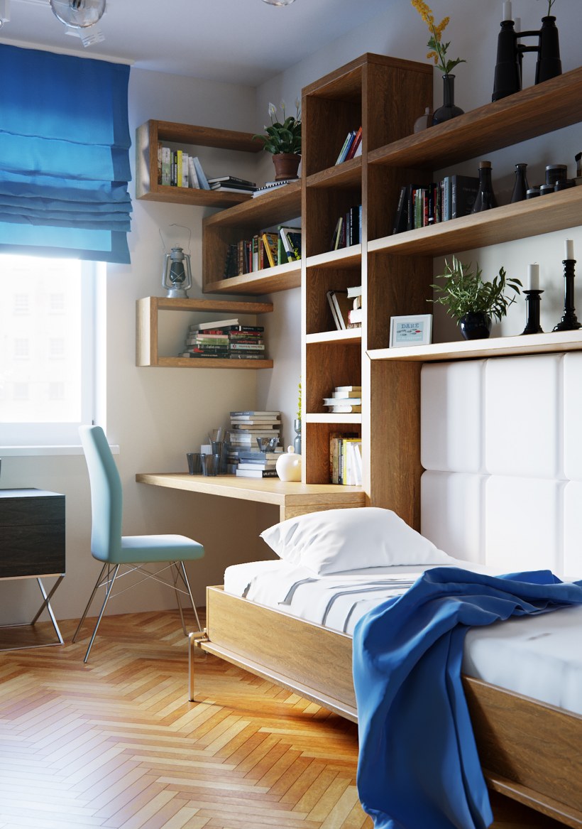 Небольшой домашний кабинет