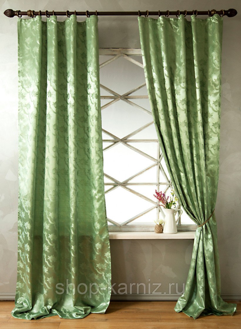 Pasionaria комплект штор Мерлин зеленый