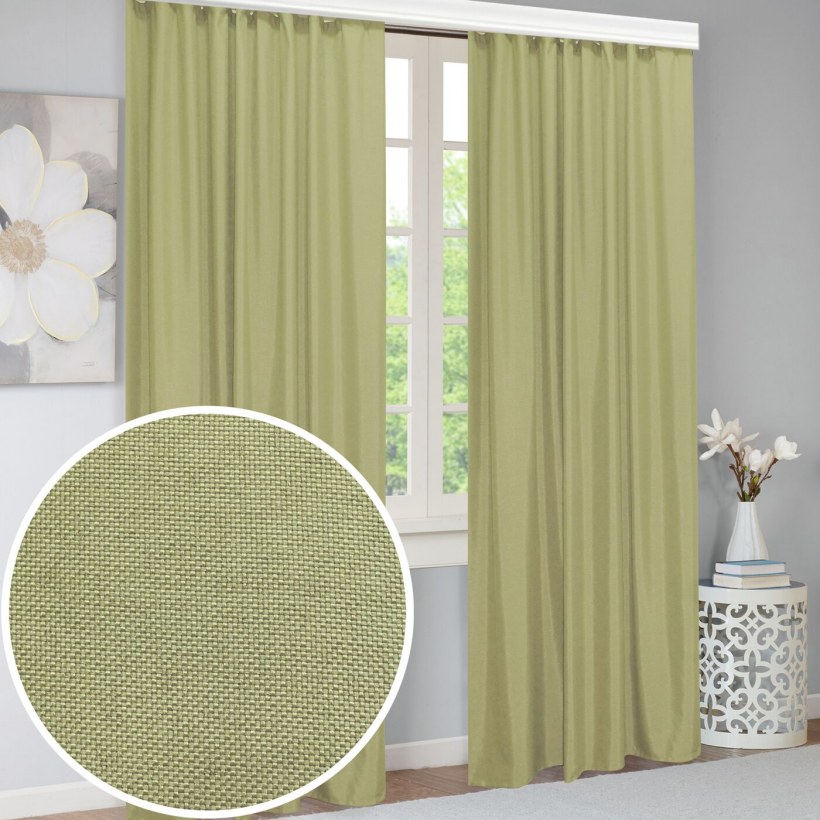 Аморе Мио шторы зеленые