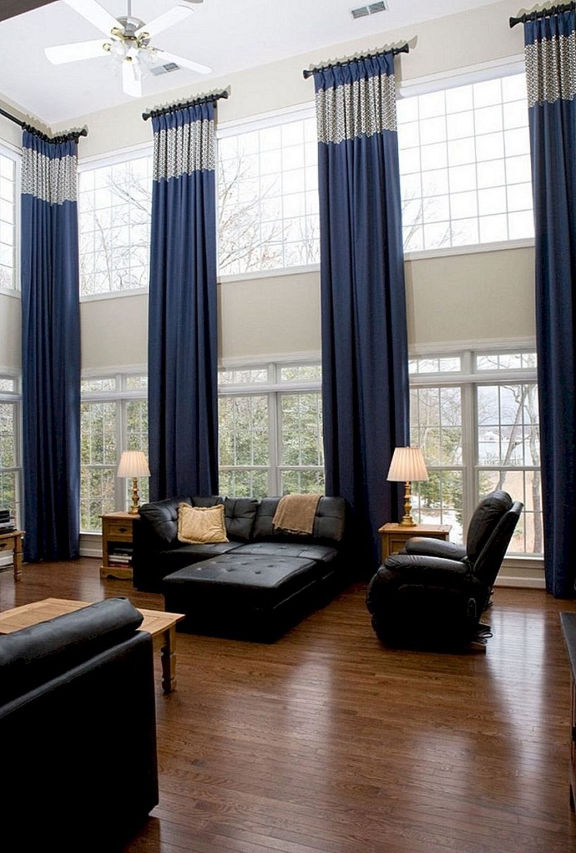 Шторы на большие окна