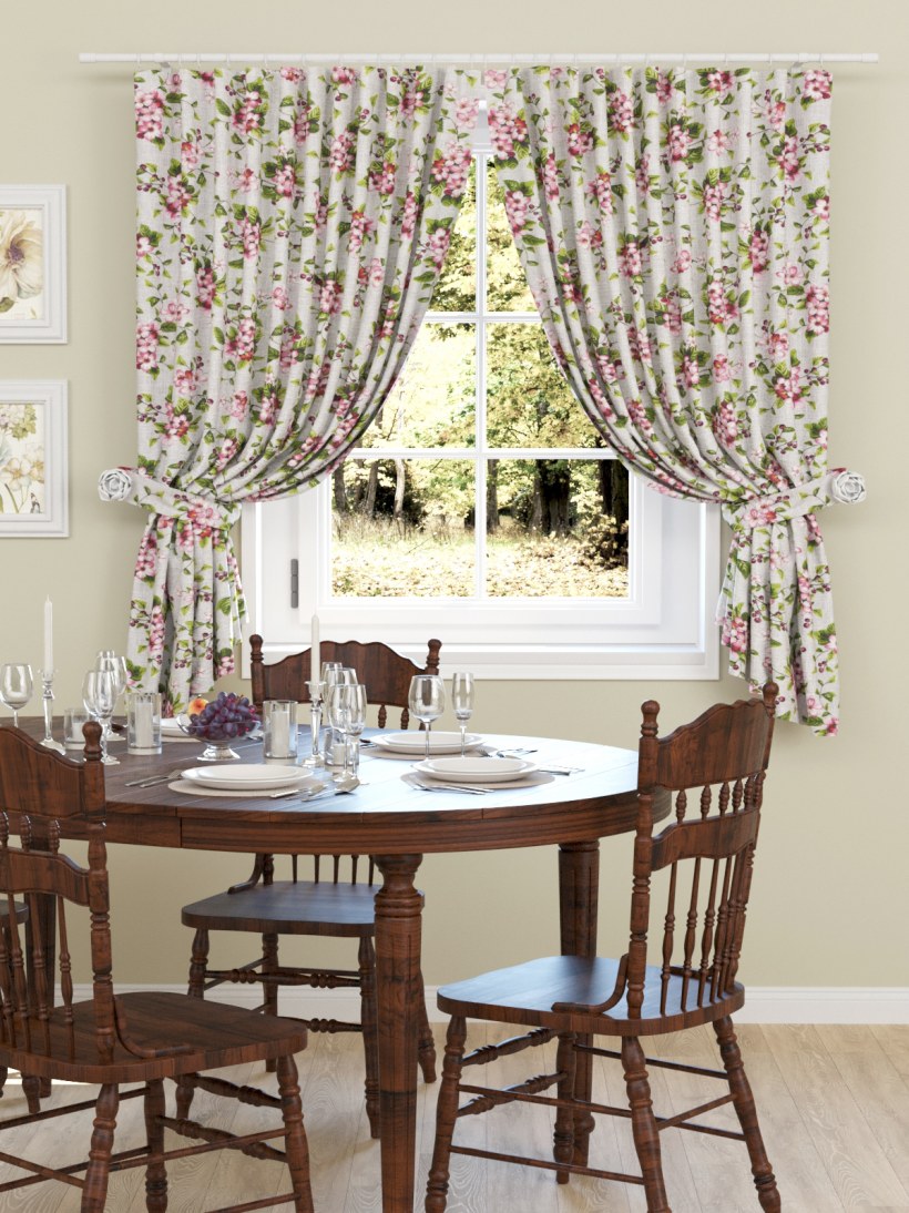 Шторы на окна со вторым светом