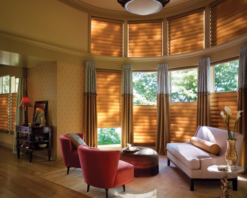 Шторы на высокие окна