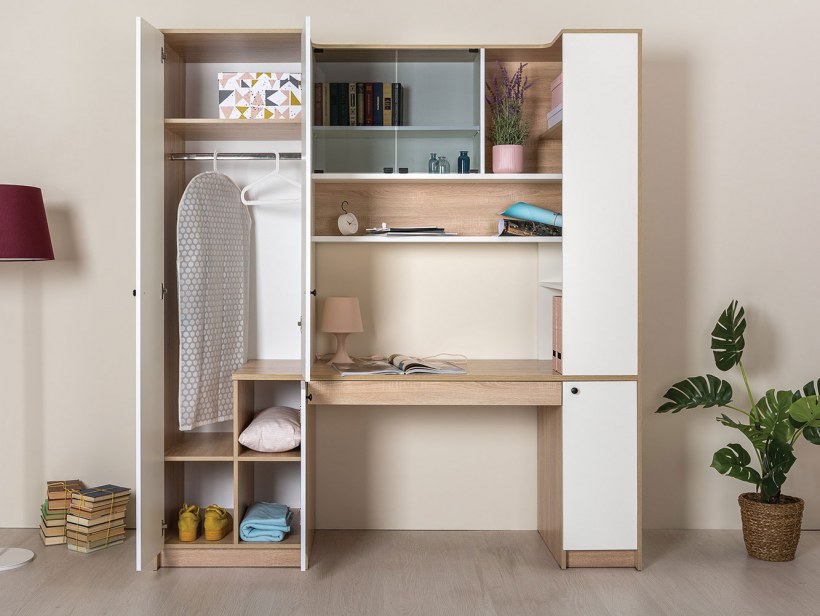 Стол с системой хранения микс 12.93