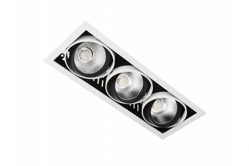 Встраиваемый светильник Ambrella Light a502 BK, сатин/черный