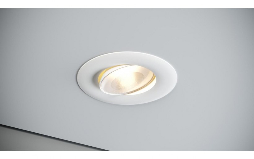 Quest Light белый светильник встраиваемый галогенная led gu10 ip20 Single LD White