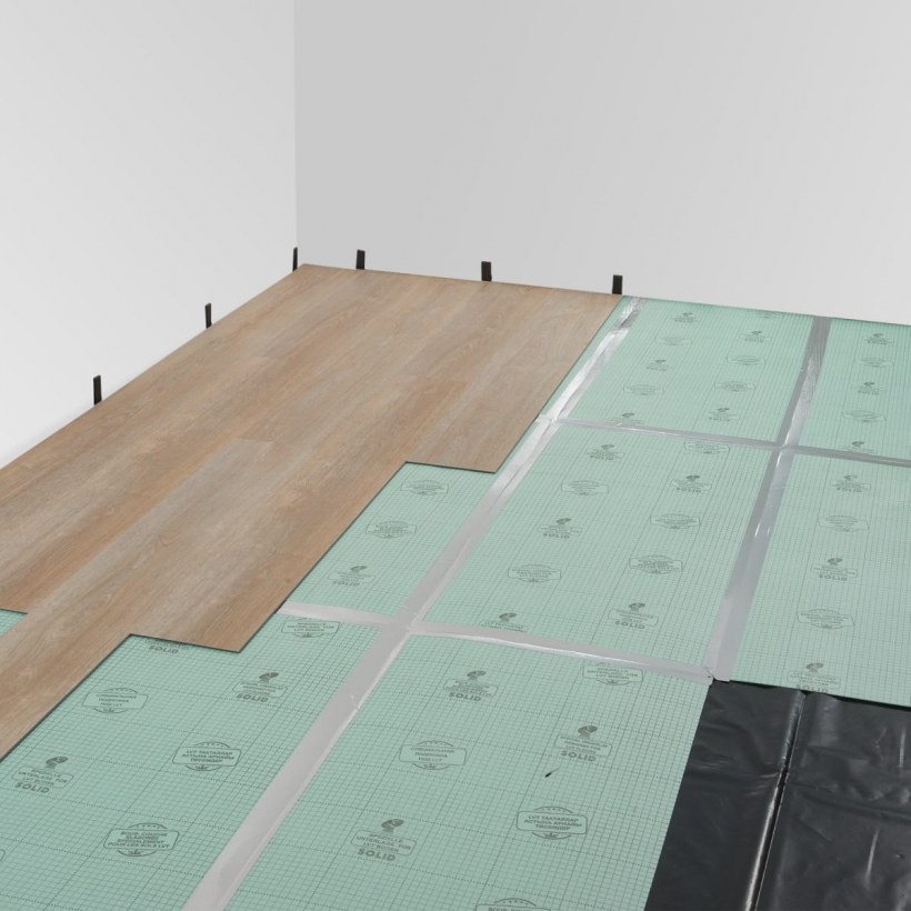 Подложка XPS под ламинат ПВХ 1.5 мм 10 м²