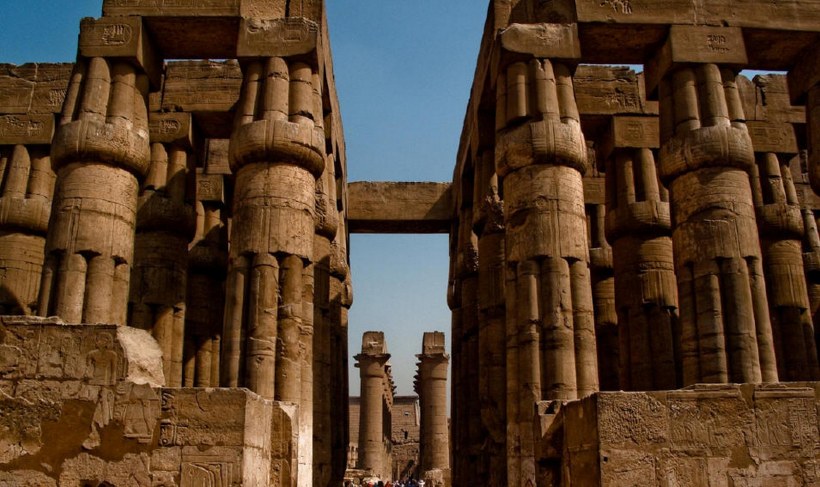 Архитектура древнего Египта Луксорский