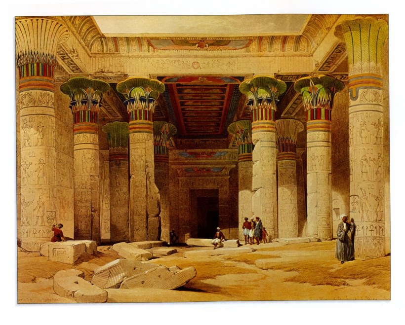 Дворец фараона в древнем Египте