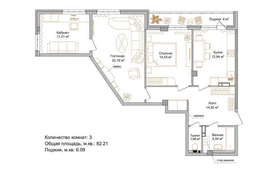 Моспроект трехкомнатные квартиры планировка