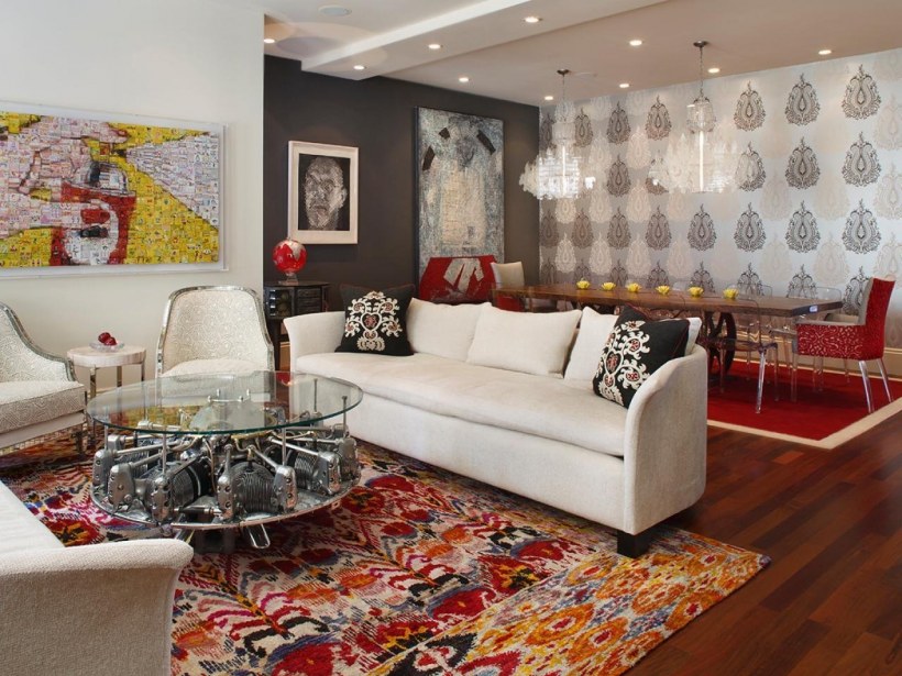 Гостиная в стиле Авангард