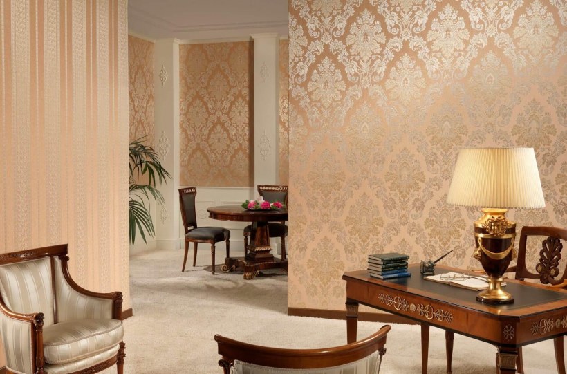 Обои компаньоны в интерьере