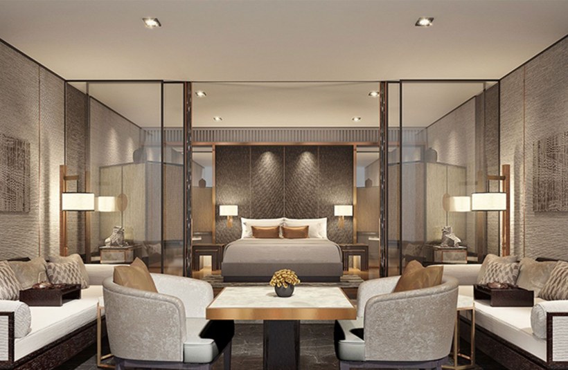 Интерьер гостиничного номера Люкс