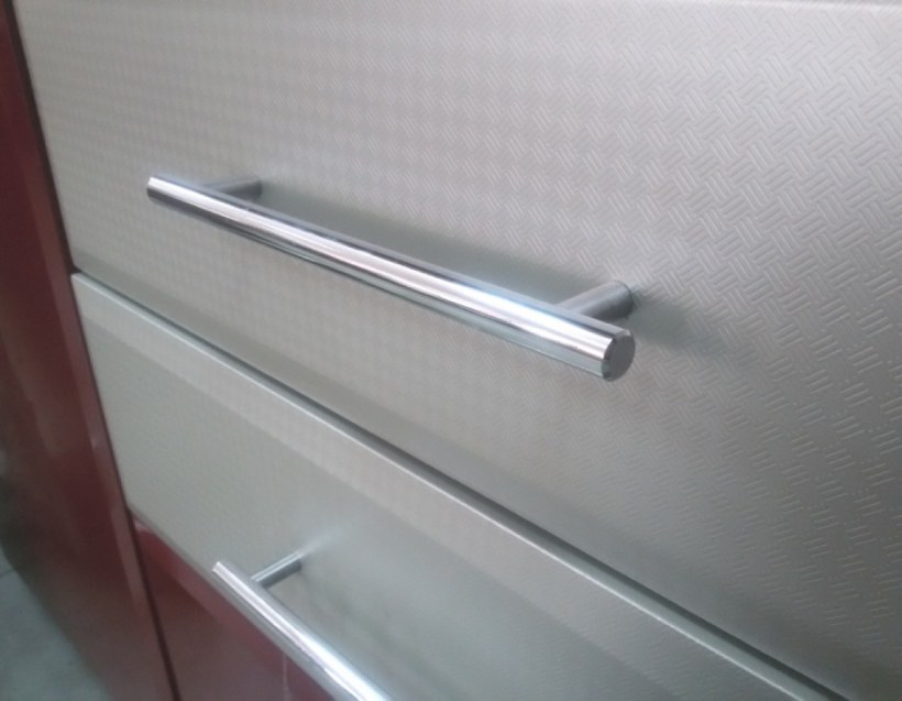 Ручка 128/188 хром Fit