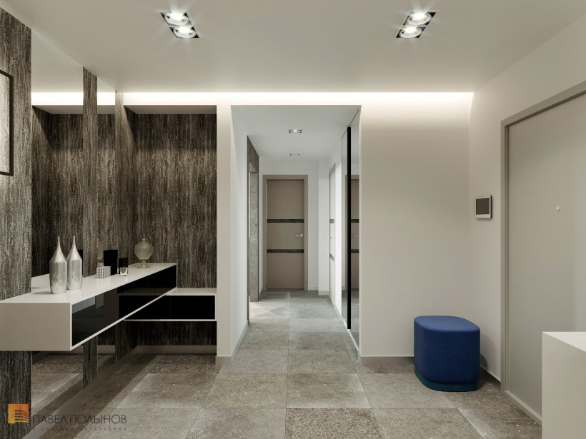 Прихожая в стиле современной классики