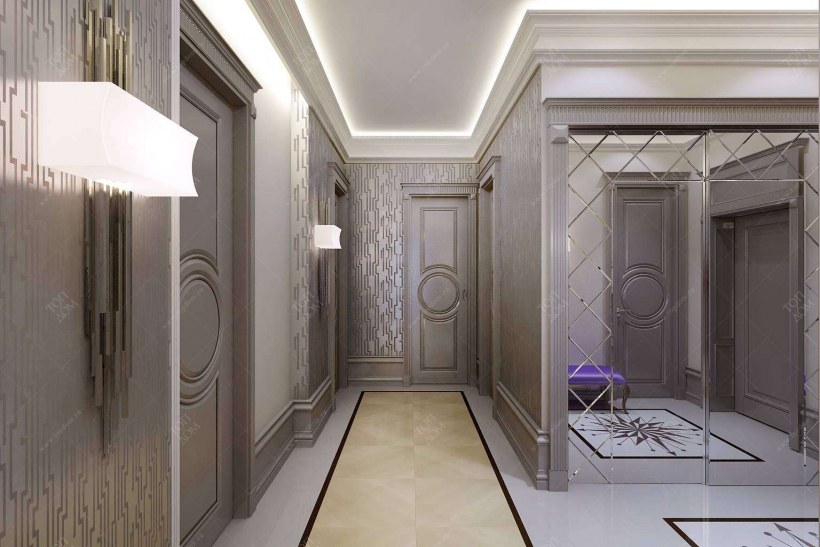 Прихожая Холл арт деко