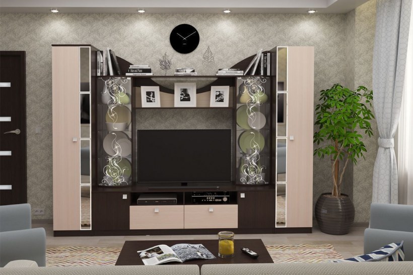 Модульная стенка Гармония Мебельсон