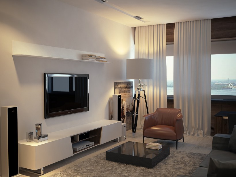 Телевизор в гостиной