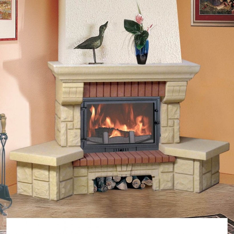 Камин опус 700 угловой