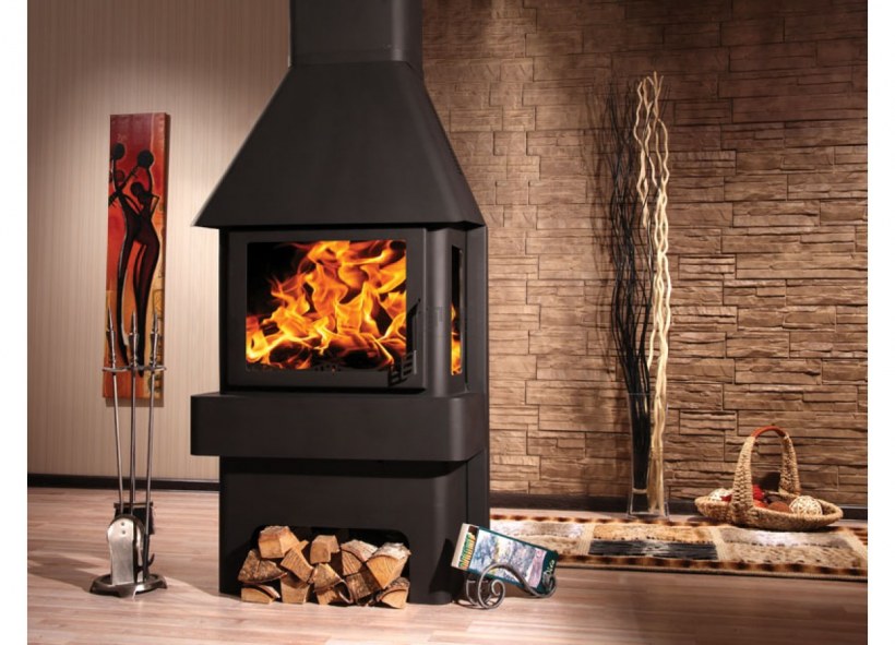 Печь-камин Экокамин Бавария