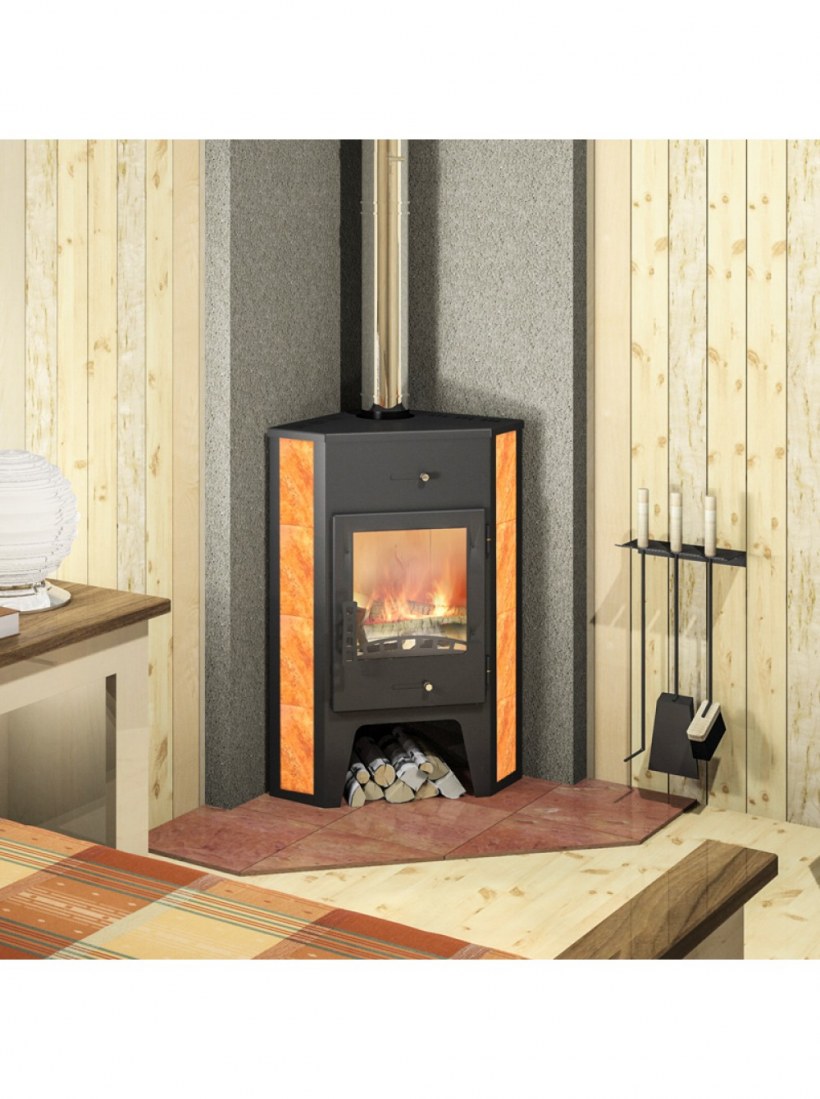 Печь-камин МЕТА Пехорка 6 угловая