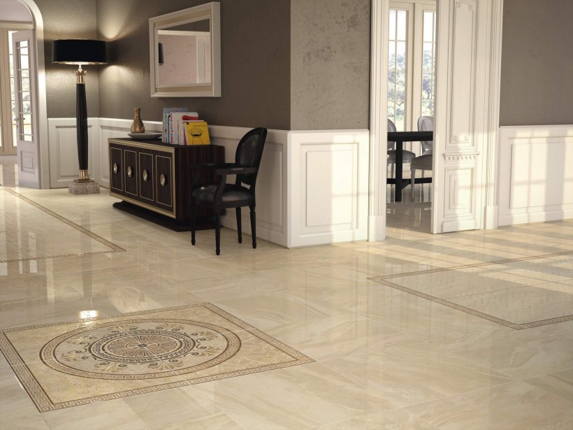 Roseton Dolmen Cream 60x60