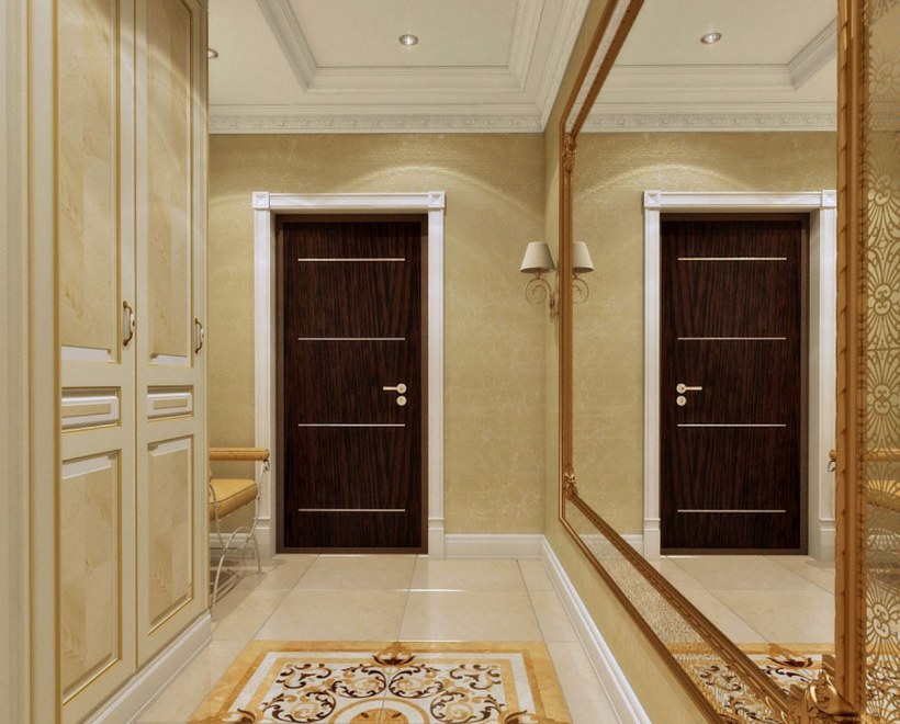 Прихожая в современном классическом стиле